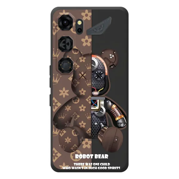 Чехол с принтом «Медведь Луи Витон» для ZTE Nubia Neo 5 GT 5G