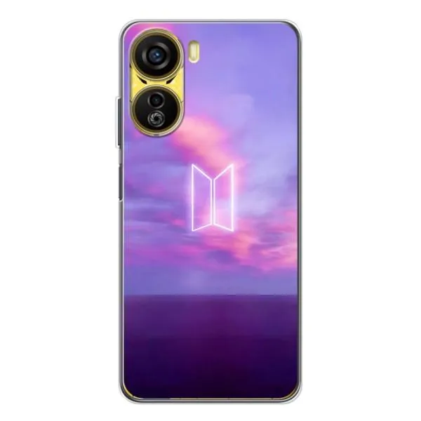 Чехол с принтом «BTS логотип» для ZTE Nubia Neo 5G Чехол с принтом «BTS логотип» для ZTE Nubia Neo 5G