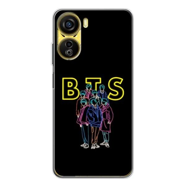 Чехол с принтом «BTS стайл» для ZTE Nubia Neo 5G Чехол с принтом «BTS стайл» для ZTE Nubia Neo 5G