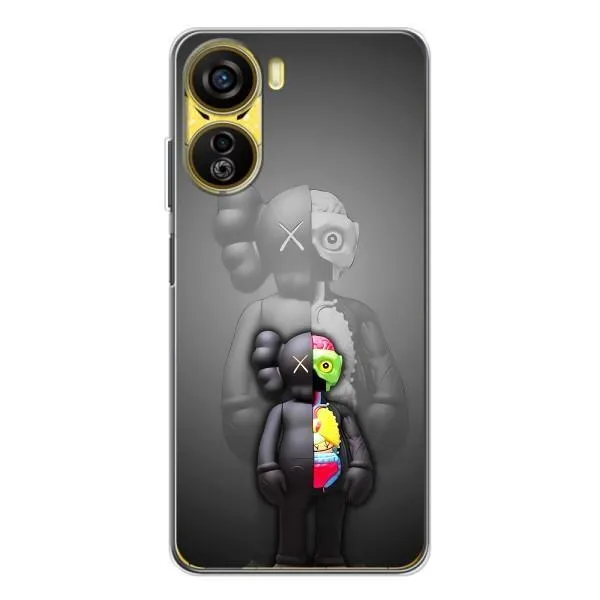 Чехол с принтом «Тело Bearbrick» для ZTE Nubia Neo 5G