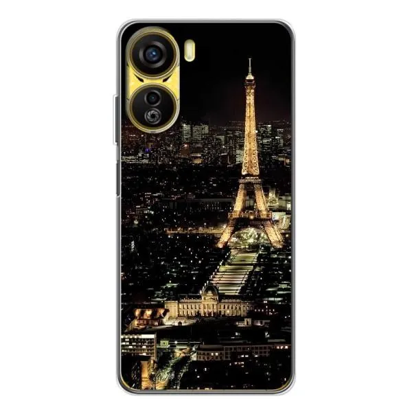 Чехол с принтом «Ночной Париж» для ZTE Nubia Neo 5G
