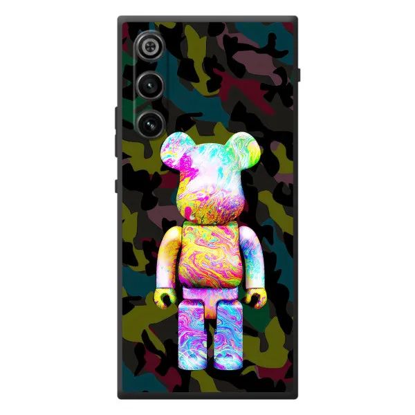 Чехол с принтом «Яркий Bearbrick» для ZTE Nubia RedMagic 10 Air