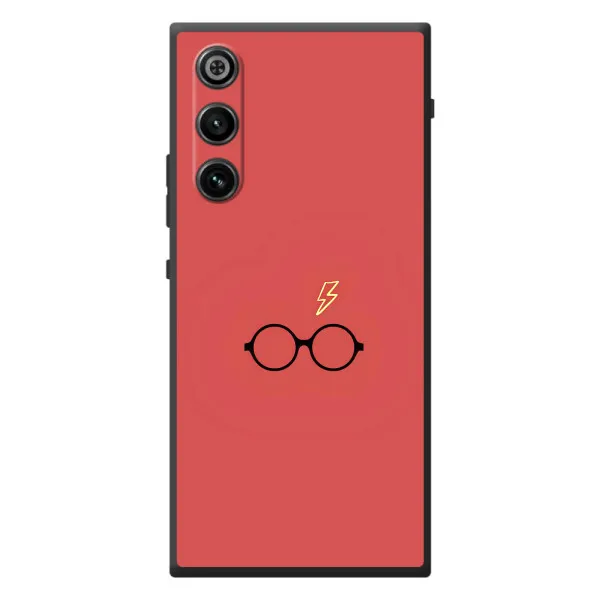 Чехол с принтом «шрам и очки» для ZTE Nubia RedMagic 10 Air