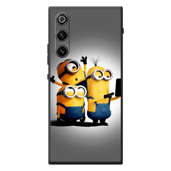 Чехол с принтом «Три миньона» для ZTE Nubia RedMagic 10 Air