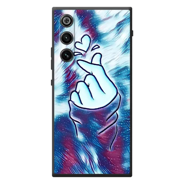 Чехол с принтом «Радужное сердце» для ZTE Nubia RedMagic 10 Air