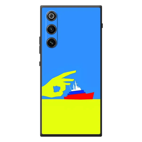 Чехол с принтом «Щелбан кораблю» для ZTE Nubia RedMagic 10 Air