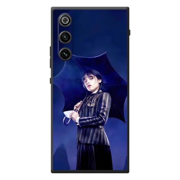Чехол с принтом «Уэнздей с зонтом» для ZTE Nubia RedMagic 10 Air
