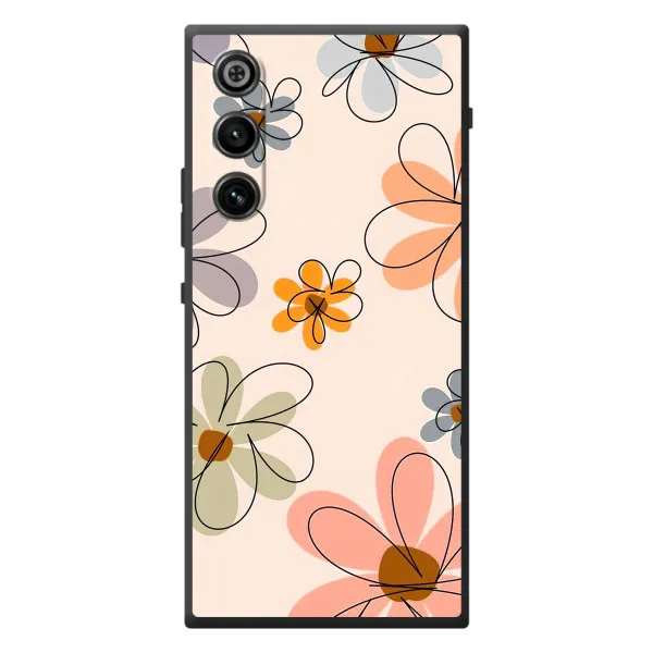 Чехол с принтом «Разноцветные цветы» для ZTE Nubia RedMagic 10 Air