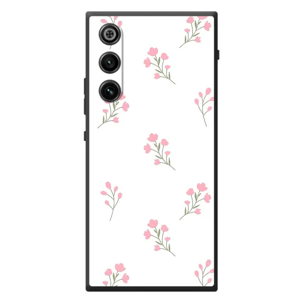 Чехол с принтом «Розовые цветы» для ZTE Nubia RedMagic 10 Air