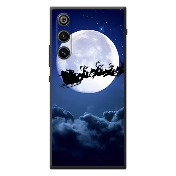 Чехол с принтом «Санта - луна» для ZTE Nubia RedMagic 10 Air
