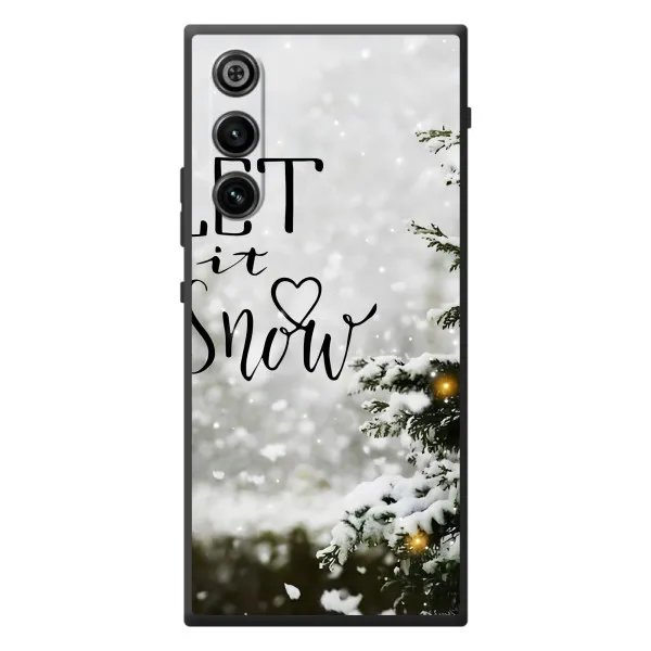 Чехол с принтом «Let it snow» для ZTE Nubia RedMagic 10 Air