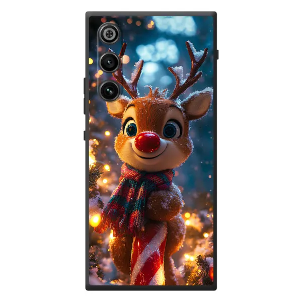 Чехол с принтом «Олень с шарфом» для ZTE Nubia RedMagic 10 Air