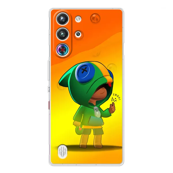 Чехол с принтом «Мальчик Леон» для ZTE Nubia RedMagic 10 Pro Чехол с принтом «Мальчик Леон» для ZTE Nubia RedMagic 10 Pro