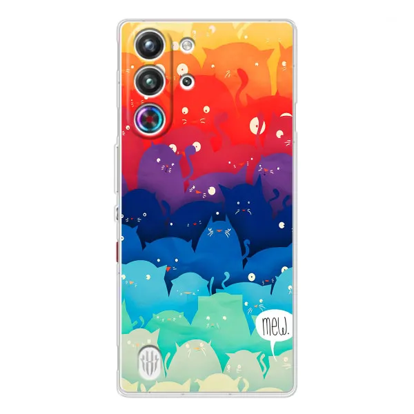 Чехол с принтом «Mew» для ZTE Nubia RedMagic 10 Pro