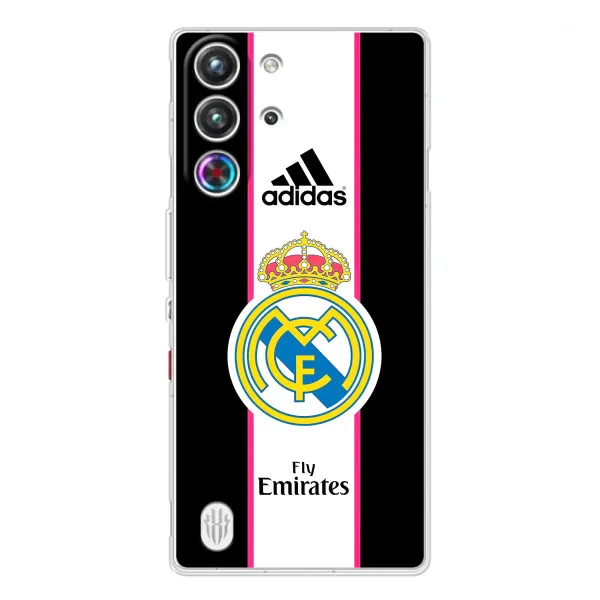Чехол с принтом «Лого Real Madrid» для ZTE Nubia RedMagic 10 Pro Чехол с принтом «Лого Real Madrid» для ZTE Nubia RedMagic 10 Pro