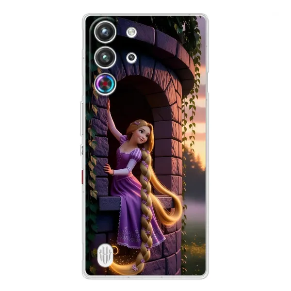 Чохол з принтом «Рапунцель на вежі» для ZTE Nubia RedMagic 10 Pro