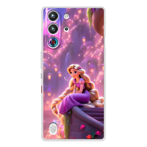 Чохол з принтом «Рапунцель у замку» для ZTE Nubia RedMagic 10 Pro
