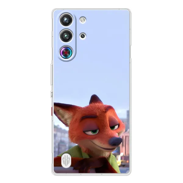 Чохол з принтом «Лис Нік» для ZTE Nubia RedMagic 10 Pro