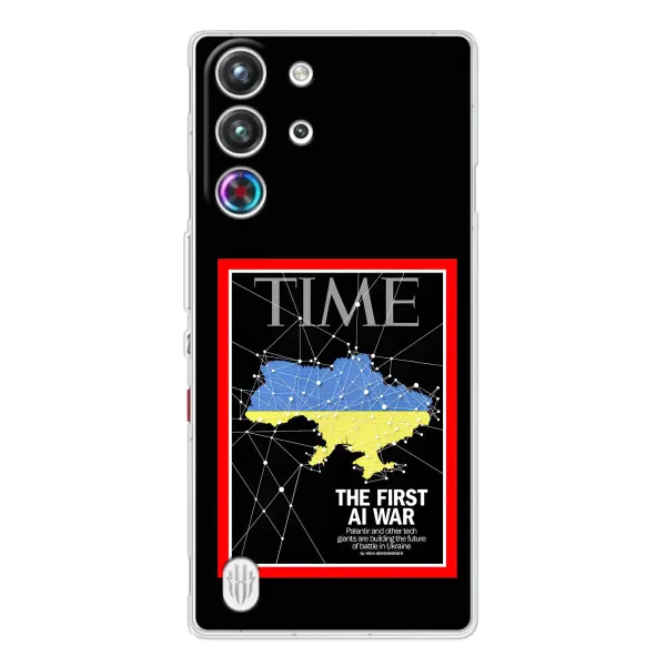 Чехол с принтом «TIME Ukraine» для ZTE Nubia RedMagic 10 Pro