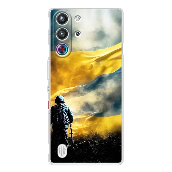 Чехол с принтом «Война» для ZTE Nubia RedMagic 10 Pro