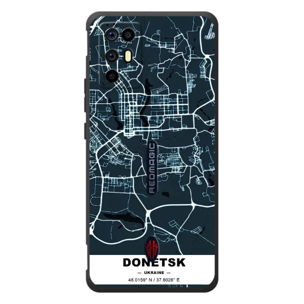 Чохол з принтом «Донецьк» для ZTE Nubia RedMagic 6R