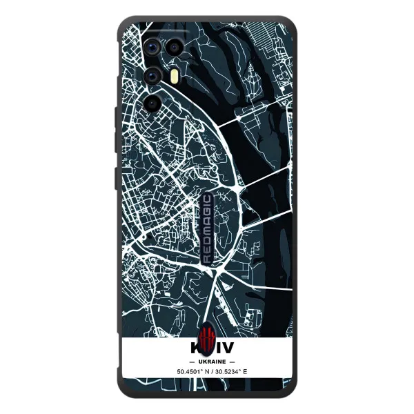 Чохол з принтом «Київ» для ZTE Nubia RedMagic 6R