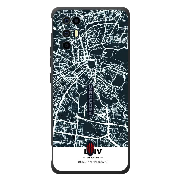 Чохол з принтом «Львів» для ZTE Nubia RedMagic 6R