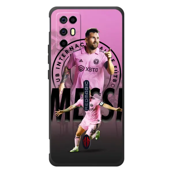 Чехол с принтом «Messi Miami» для ZTE Nubia RedMagic 6R
