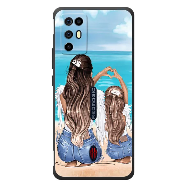 Чохол з принтом «Мама з донькою» для ZTE Nubia RedMagic 6R Чохол з принтом «Мама з донькою» для ZTE Nubia RedMagic 6R