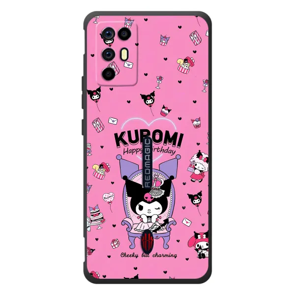 Чохол з принтом «KUROMI» для ZTE Nubia RedMagic 6R