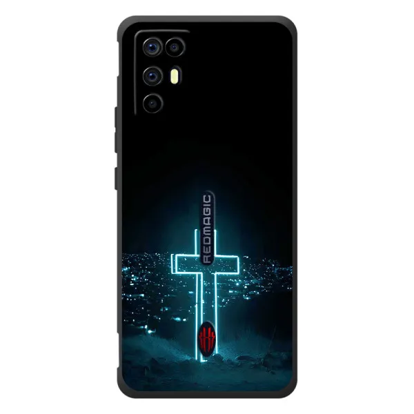 Чохол з принтом «Хрест і місто» для ZTE Nubia RedMagic 6R
