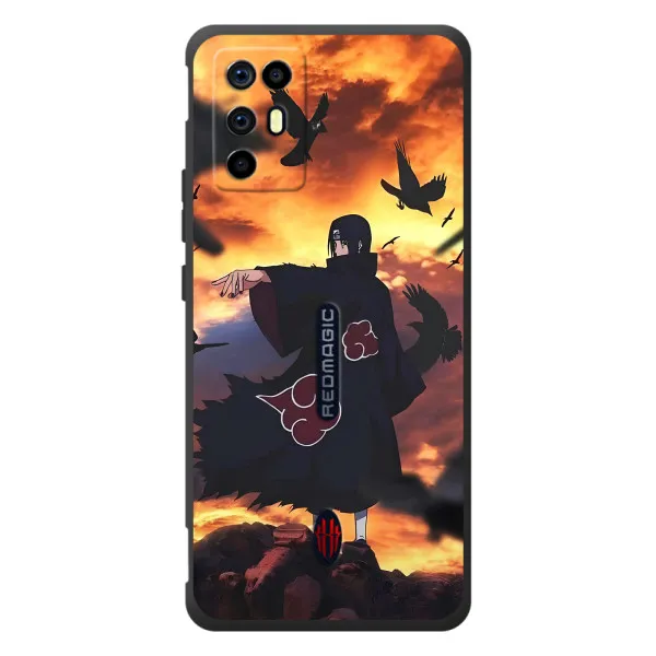 Чохол з принтом «Ітачі з воронами» для ZTE Nubia RedMagic 6R