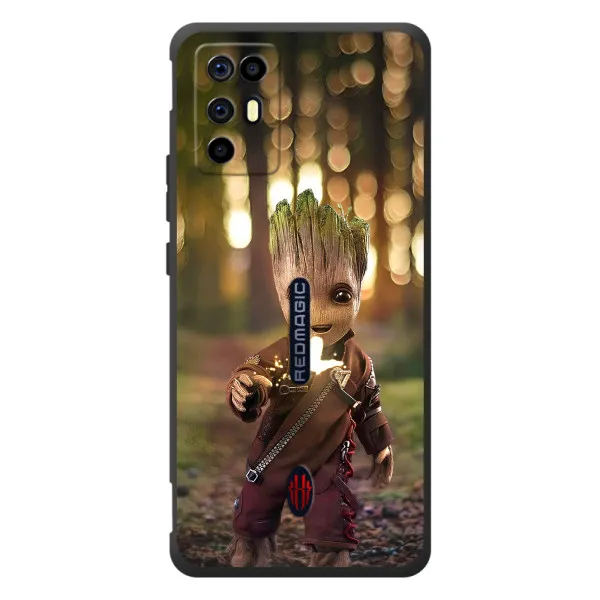 Чохол з принтом «I am Groot» для ZTE Nubia RedMagic 6R