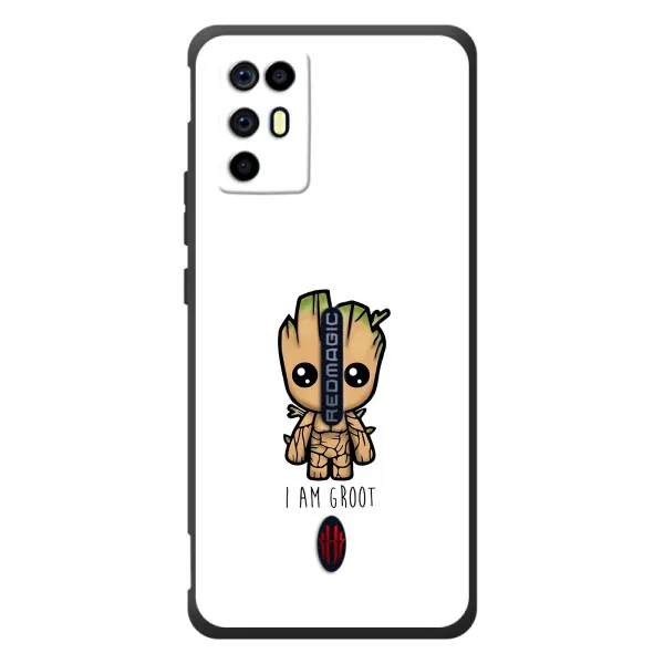 Чохол з принтом «Я є Грут» для ZTE Nubia RedMagic 6R