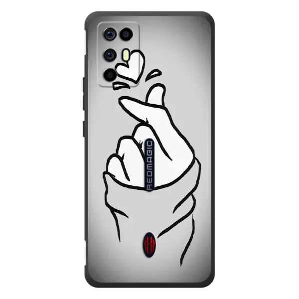 Чохол з принтом «Значок Love» для ZTE Nubia RedMagic 6R