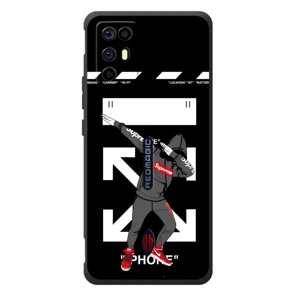 Чохол з принтом «Супрім» для ZTE Nubia RedMagic 6R