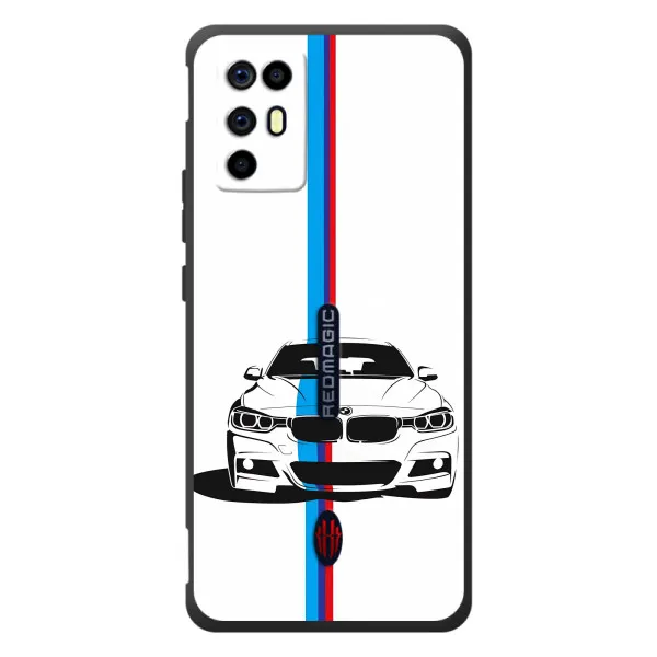 Чехол с принтом «Машина БМВ» для ZTE Nubia RedMagic 6R