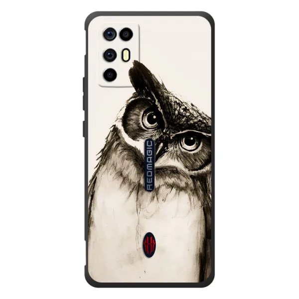Чохол з принтом «Сова» для ZTE Nubia RedMagic 6R