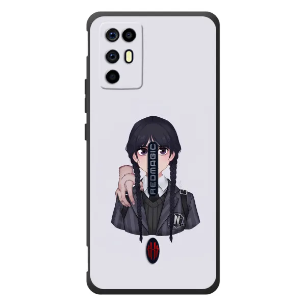 Чохол з принтом «Венздей і Річ» для ZTE Nubia RedMagic 6R