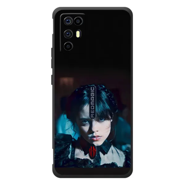 Чохол з принтом «погляд Венздей» для ZTE Nubia RedMagic 6R
