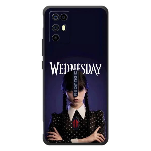 Чохол з принтом «Wednesday» для ZTE Nubia RedMagic 6R