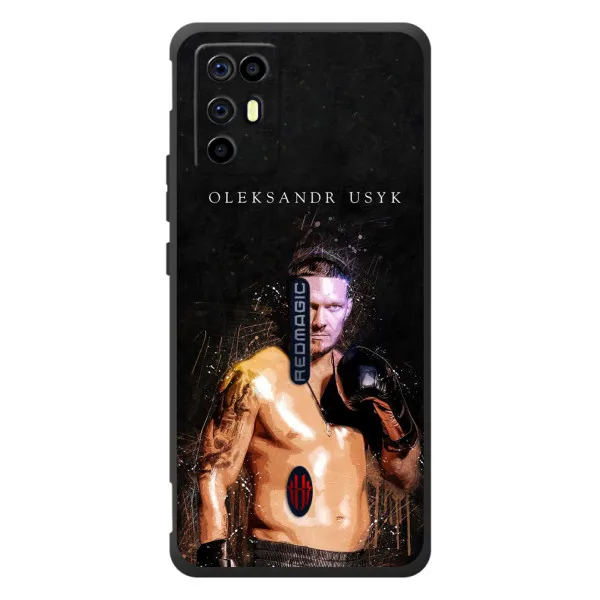 Чохол з принтом «Боксер Олександр Усик» для ZTE Nubia RedMagic 6R