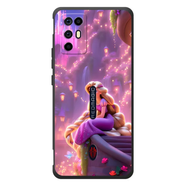 Чохол з принтом «Рапунцель у замку» для ZTE Nubia RedMagic 6R