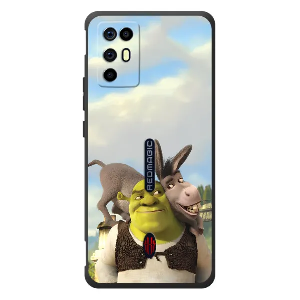 Чохол з принтом «Шрек та Осел» для ZTE Nubia RedMagic 6R