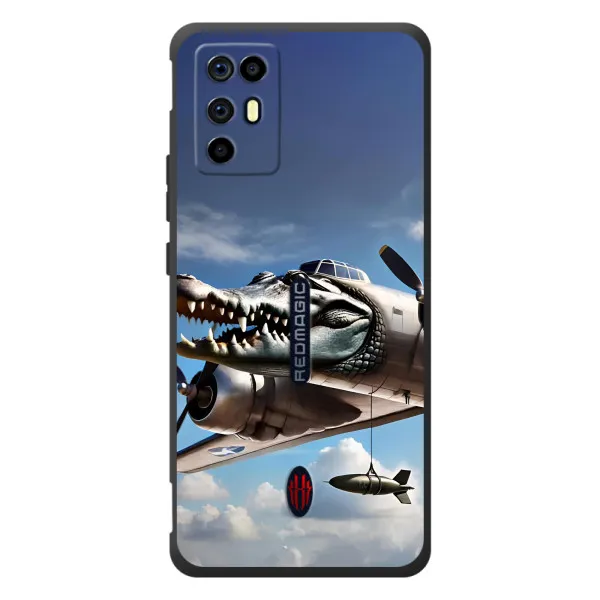 Чохол з принтом «Бомбардіро крокоділо» для ZTE Nubia RedMagic 6R