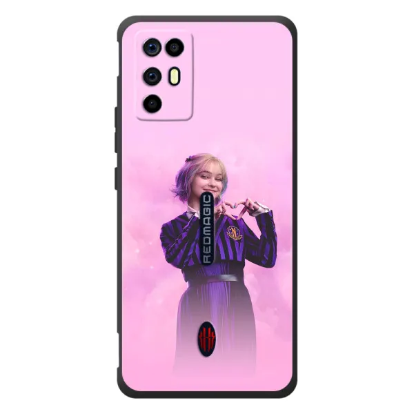 Чохол з принтом «Яскрава Енід Венздей» для ZTE Nubia RedMagic 6R