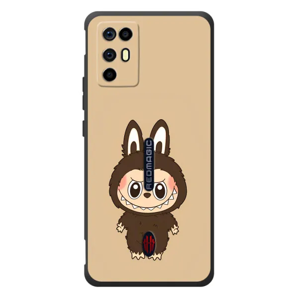 Чохол з принтом «Bored Ape в червоному» для ZTE Nubia RedMagic 6R