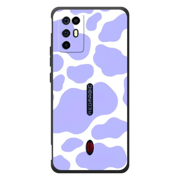 Чехол с принтом «Фиолетова Буренка» для ZTE Nubia RedMagic 6R