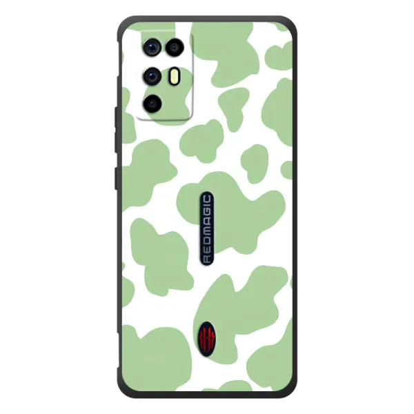 Чехол с принтом «Зеленый принт» для ZTE Nubia RedMagic 6R