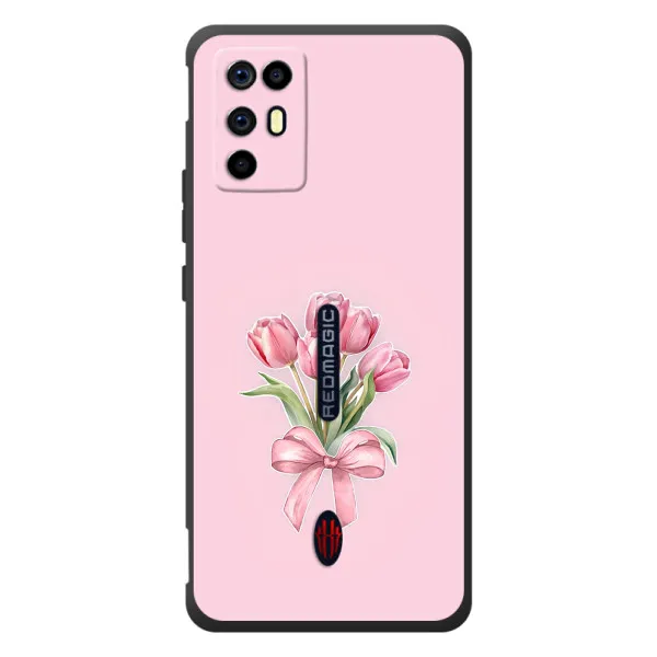 Чохол з принтом «Букет квітів» для ZTE Nubia RedMagic 6R